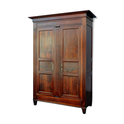 Armoire Louis XVI époque XVIIIème en acajou