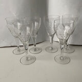 Selency stemmed glasses x monoprix croisé laroche