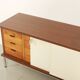 Sideboard of three sliding doors published by Airborne, France, 1960s.