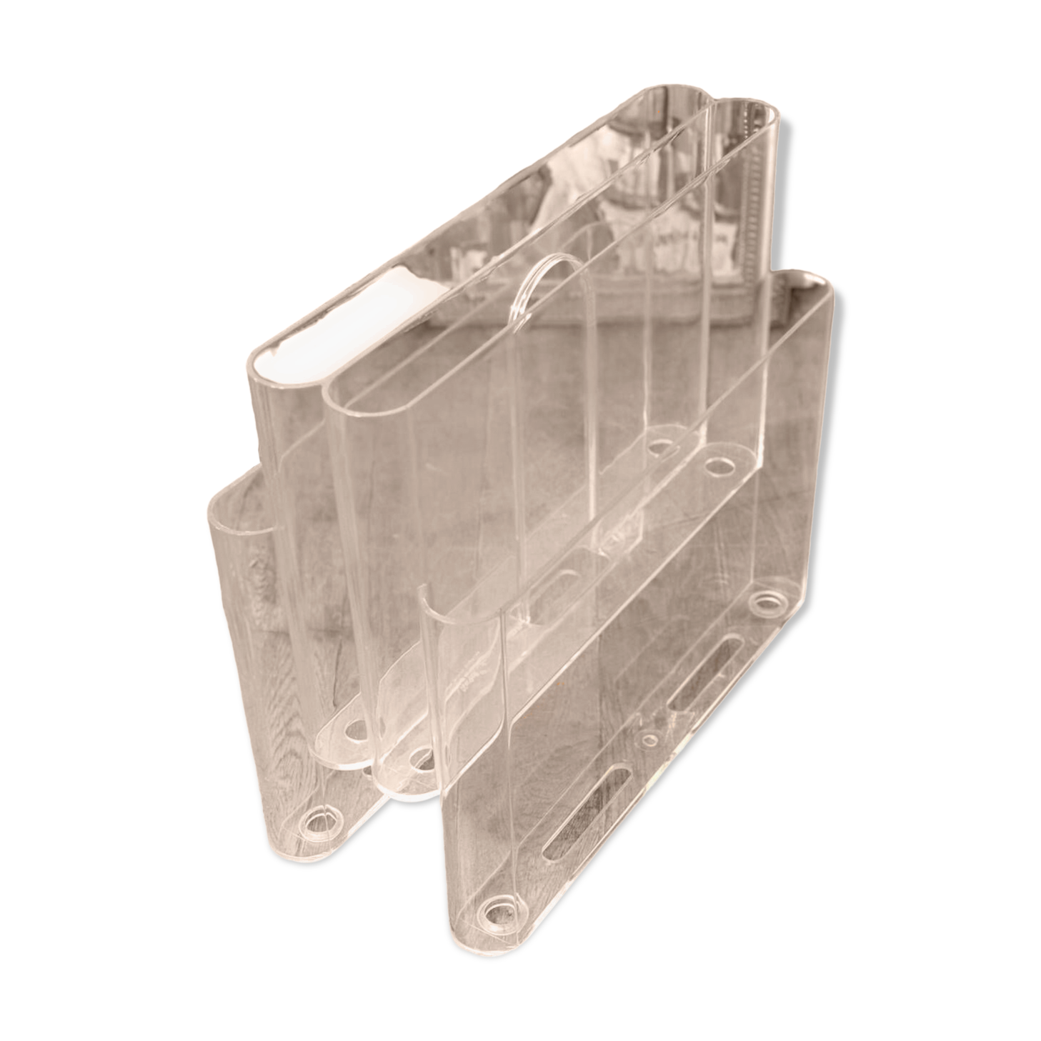 Kartell Giotto Stoppino magazine rack