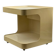 Rolling Bar Cart in Beige Plastic by Marcello Siard for Longato, Italy, 1970