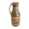 Vase soliflore en ceramique polychrome par Bay Keramik / vintage années 60-70