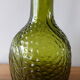 Fancy green antique bottle