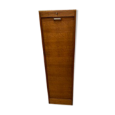 Oak notary curtain cabinet