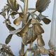 Florentine lamp with foliage from the 1970s.