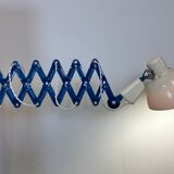 Industrial east german scissor lamp from Veb Zweckleuchtenbau Dresden 1960s