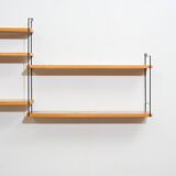 Étagère string en teck. Années 60