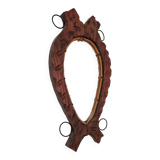 Brutalist vintage mirror