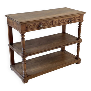 Console en chêne massif