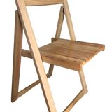 Chaise pliante en bois