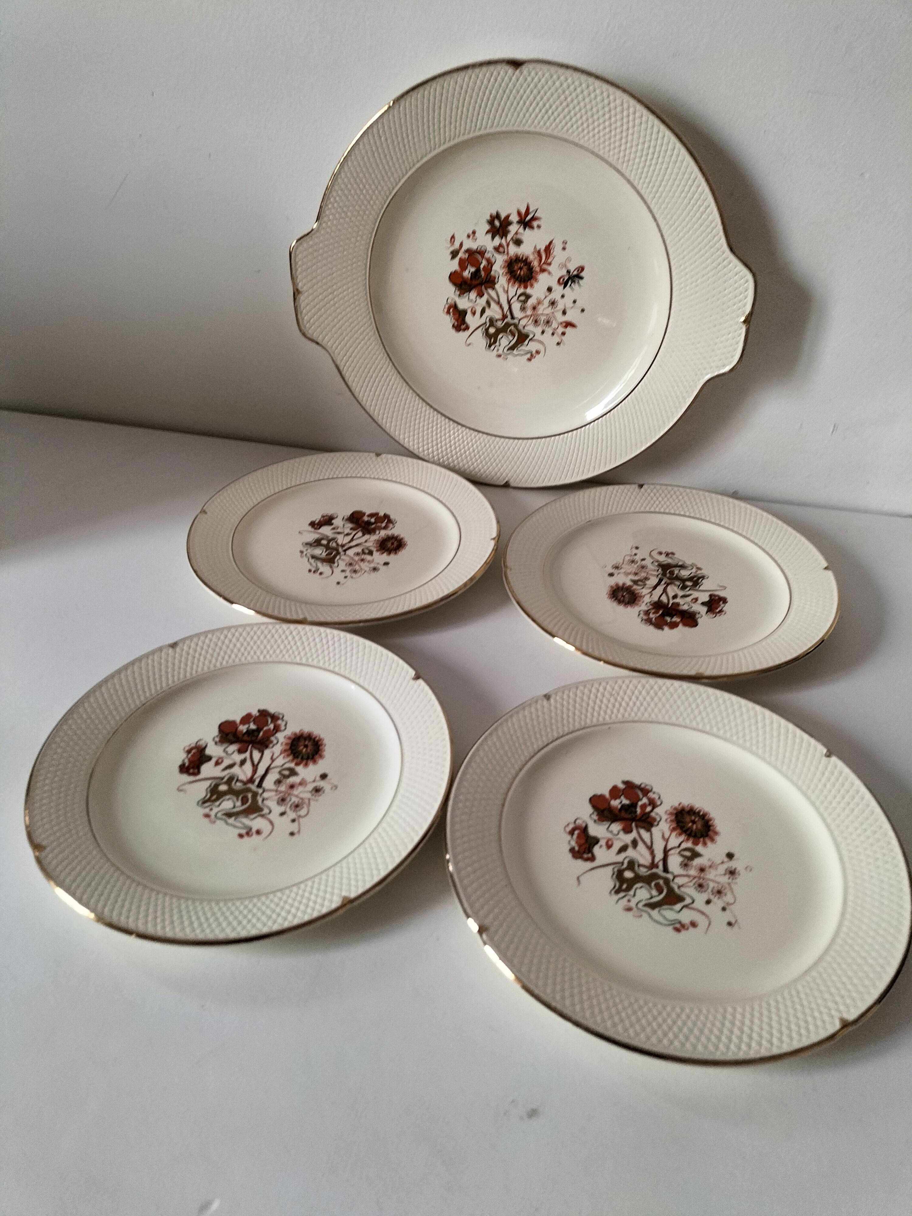 Dessert service Salins, model Malmaison, 1955–1960