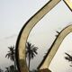 Lot de 4 miroirs en laiton – Artisanat marocain – fait main