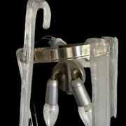 Paire d'appliques " dites cascade de murano " par carlo nason pour mazzega