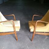 Chair of the 50s/60s vintage Recliner system