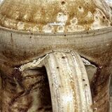 Théière originale en grès  Marron