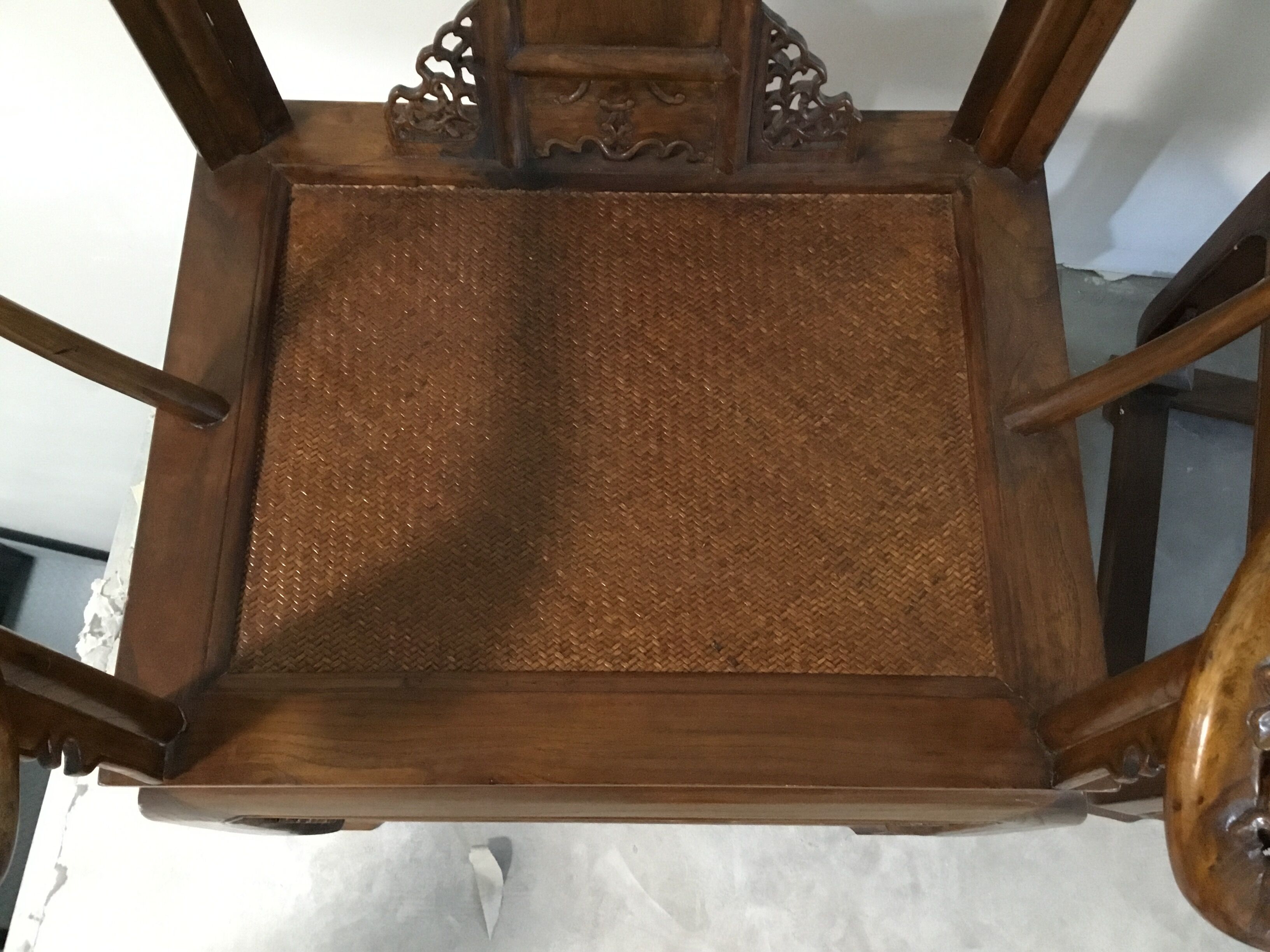 Chinese horseshoe armchair