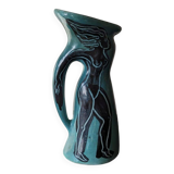 Ceramic pitcher by Jacques Sagan in Vallauris