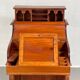 20th century Davenport desk with walnut piano top