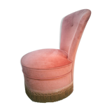 Fringed Velvet Pink Heater