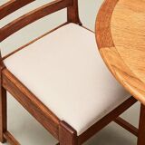 Rare Dining Set by Bas van Pelt for My Home Netherlands 1940s