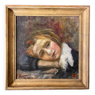 Portrait of a nineteenth century girl