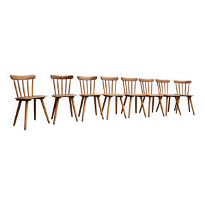 lot de 8 chaises bistrot