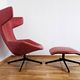 "Take a line for a walk" Armchair and Ottoman Alfredo Haberli for Moroso