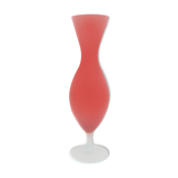 Vintage  pink opaline vase