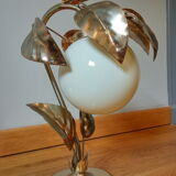 Lamp with leaves 70s