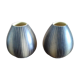 Paire de vases boules vintage Saint Clement