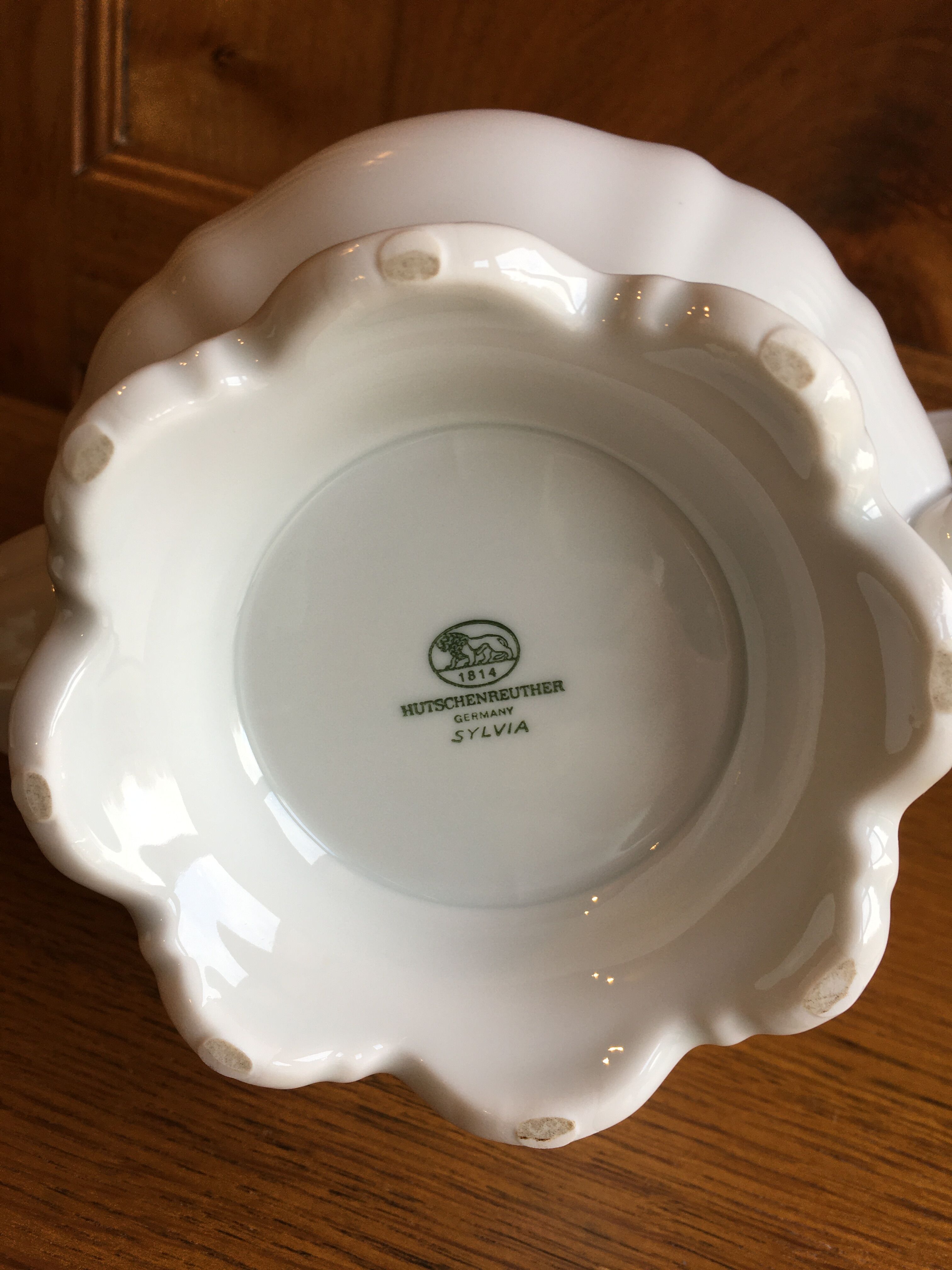 White porcelain teapot