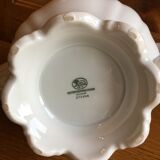 White porcelain teapot