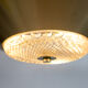 Vitrika - Denmark - pendant- brass - crystal - 60's
