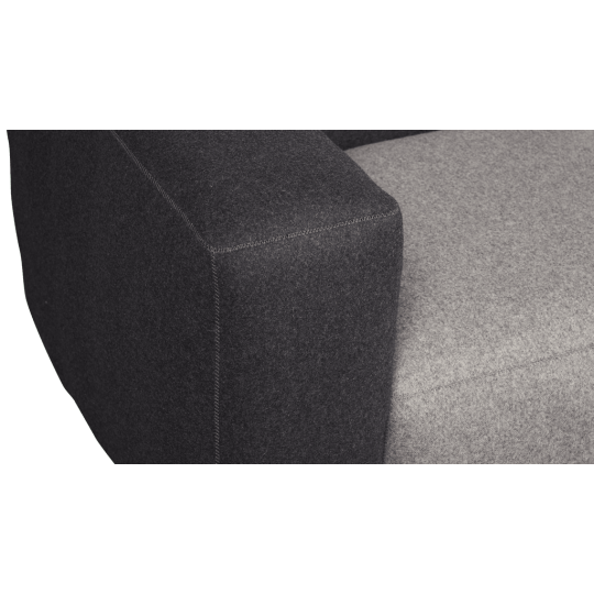 Hay Mag soft 2 seater grey