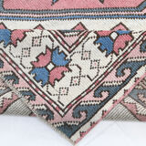 Handmade Wool Oushak Rug