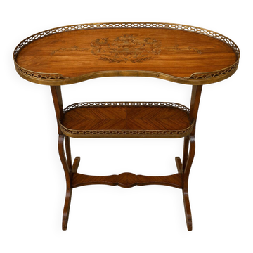 Art Nouveau two-tier tea table