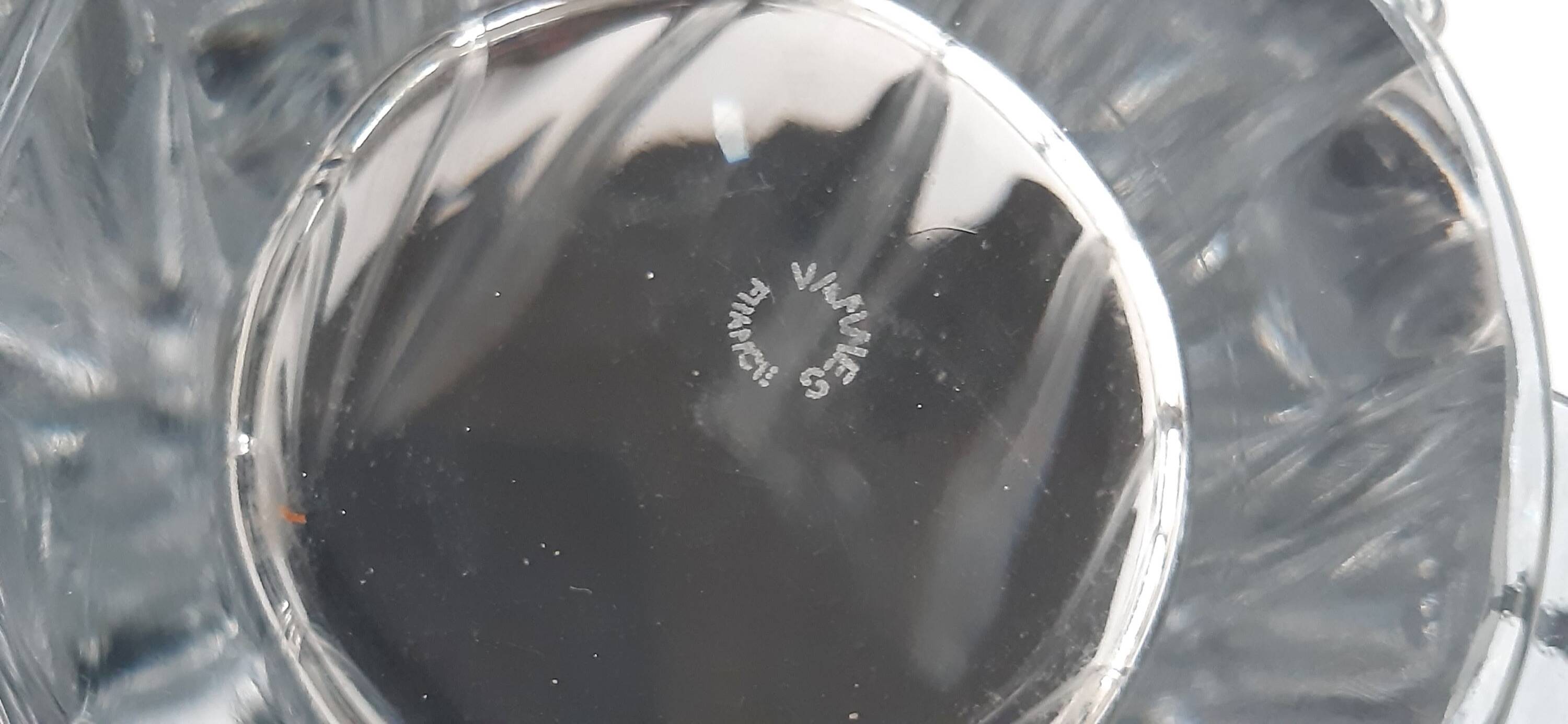 Crystal vase vannes france