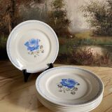 6 Badonviller "Germaine" dessert plates