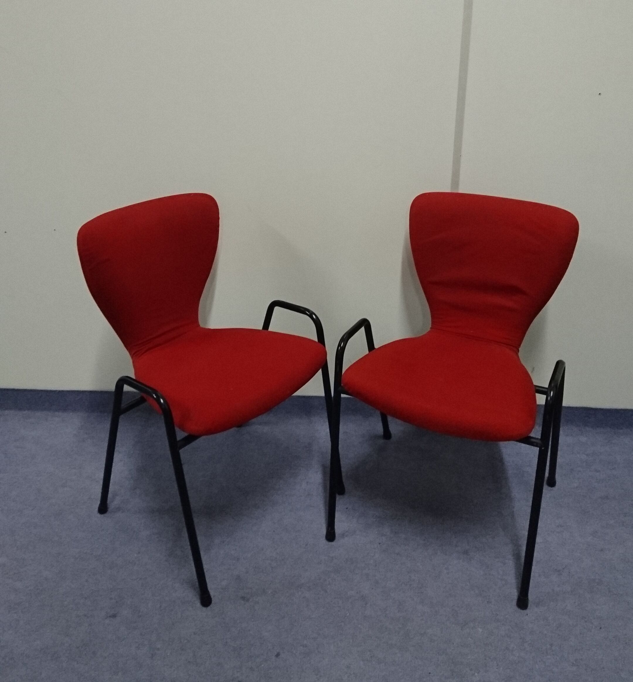 Paire de chaises de G. Dangles années 50