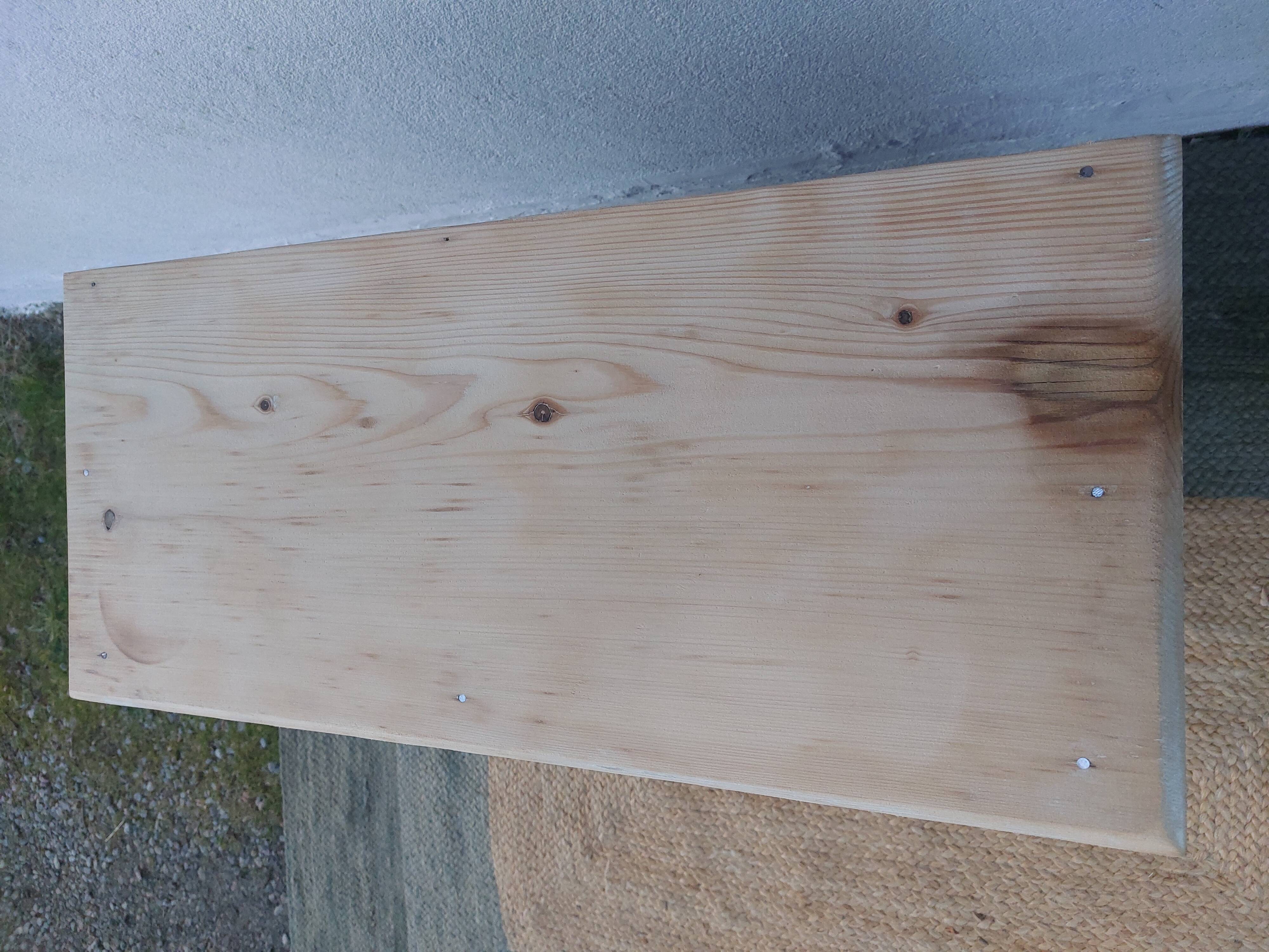 Parisian buffet, chippy paint effect