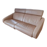 Steiner leather upright sofa