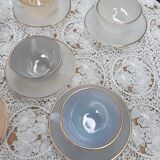 Service vintage harlequin cups
