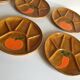 6 assiettes compartimentées vintage