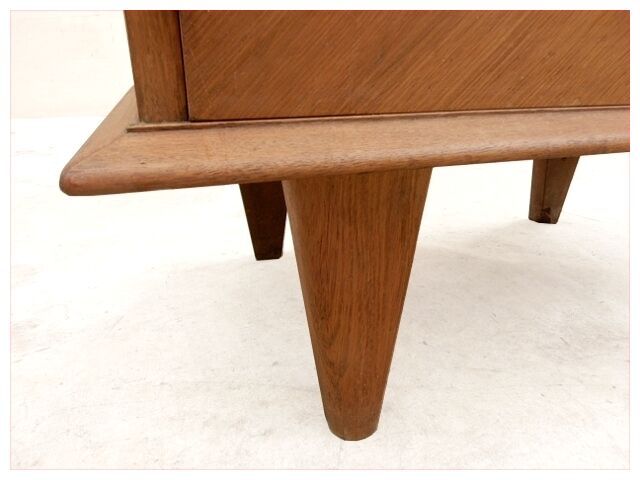 Secretary bar solid wood light years 1950/1960