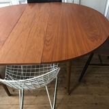 Vintage table with central extension