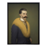 Old portrait - “The mustachioed” series