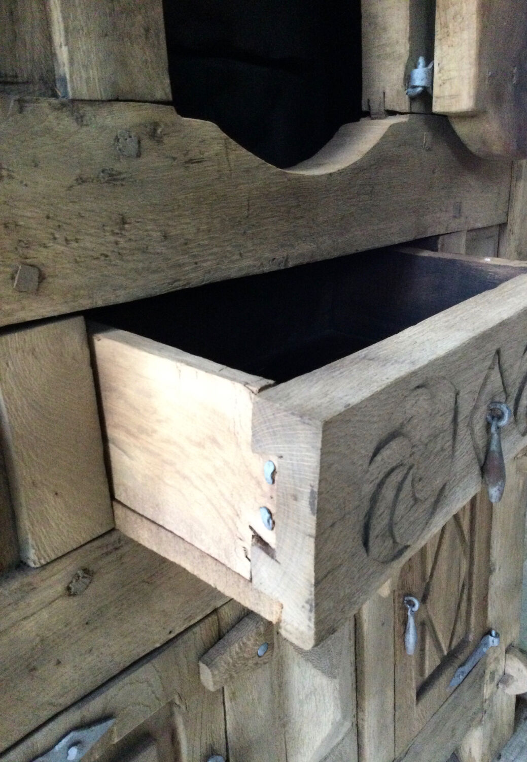 Furniture pantry folk art 18th century