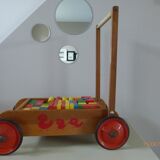 Wooden trolley