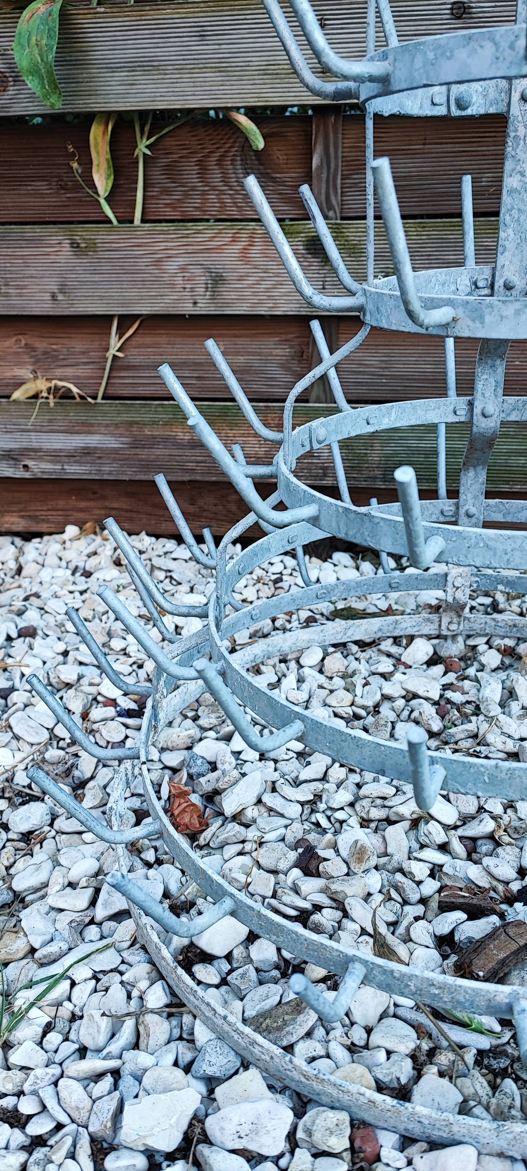 Vintage ten-level bottle hedgehog