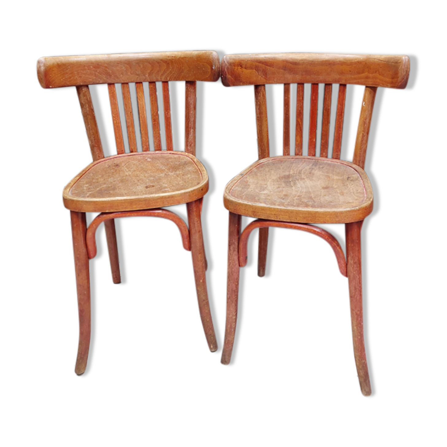 Lot 2 chaises bistrot